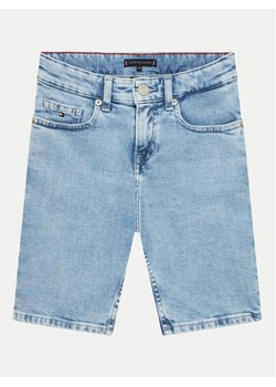 Tommy Hilfiger Szorty jeansowe Scanton KB0KB08988 D Niebieski Regular Fit ze sklepu MODIVO w kategorii Spodenki chłopięce - zdjęcie 182663211