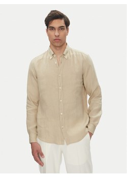 BOSS Koszula H-Roan-Bd-E-C1 50520283 Beżowy Slim Fit ze sklepu MODIVO w kategorii Koszule męskie - zdjęcie 182663272