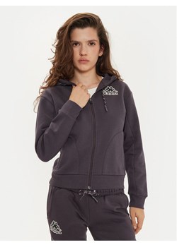 Kappa Bluza Femisa 351N2NW Szary Regular Fit ze sklepu MODIVO w kategorii Bluzy damskie - zdjęcie 182663462