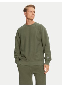 Champion Bluza Reverse Weave 218644 Zielony Regular Fit ze sklepu MODIVO w kategorii Bluzy męskie - zdjęcie 182663544