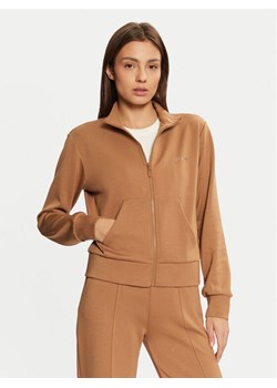 Guess Bluza V5RQ17 KCOB2 Brązowy Regular Fit ze sklepu MODIVO w kategorii Bluzy damskie - zdjęcie 182663633