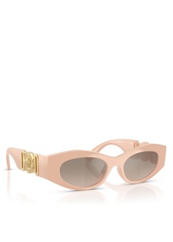 Versace Okulary przeciwsłoneczne 0VE4480U 54946I51 Écru ze sklepu MODIVO w kategorii Okulary przeciwsłoneczne damskie - zdjęcie 182663771