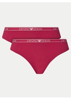 Emporio Armani Underwear Komplet 2 par fig brazylijskich 164752 4F223 02275 Różowy ze sklepu MODIVO w kategorii Majtki damskie - zdjęcie 182663824