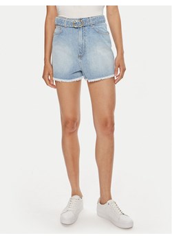 TWINSET Szorty jeansowe 241TT2392 Niebieski Straight Fit ze sklepu MODIVO w kategorii Szorty - zdjęcie 182663874