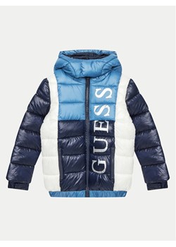 Guess Kurtka puchowa L4BL06 WEGY0 Kolorowy Regular Fit ze sklepu MODIVO w kategorii Kurtki chłopięce - zdjęcie 182663950