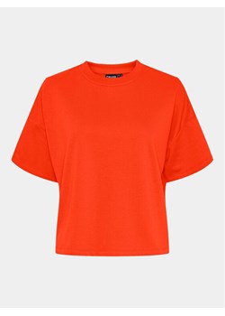 Pieces T-Shirt Chilli Summer 17118870 Pomarańczowy Loose Fit ze sklepu MODIVO w kategorii Bluzki damskie - zdjęcie 182663951