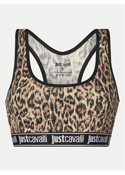 Just Cavalli Biustonosz top 78PAJU02 CJUT3 Brązowy ze sklepu MODIVO w kategorii Biustonosze - zdjęcie 182664000