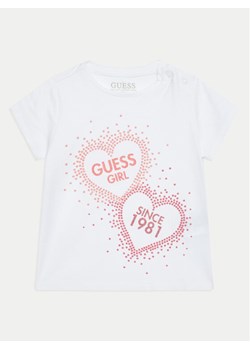 Guess T-Shirt K4BI01 J1314 Biały Regular Fit - id: 0000304229749 - marki Guess - 182664021 Guess T-Shirt K4BI01 J1314 Biały Regular Fit ze sklepu MODIVO w kategorii Bluzki dziewczęce - zdjęcie 182664021