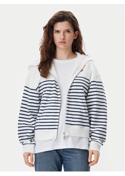 Tommy Jeans Bluza Script Logo DW0DW20303 Biały Boxy Fit ze sklepu MODIVO w kategorii Bluzy damskie - zdjęcie 182664043