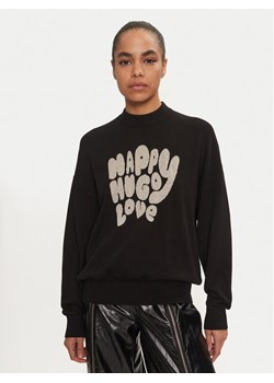 Hugo Sweter Sidara 50522527 Czarny Regular Fit ze sklepu MODIVO w kategorii Swetry damskie - zdjęcie 182664133
