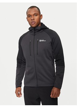 Jack Wolfskin Bluza techniczna Alpgrat Xt A62062 Szary Regular Fit ze sklepu MODIVO w kategorii Bluzy męskie - zdjęcie 182664203