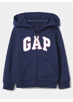 Gap Bluza 259444-03 Granatowy Regular Fit ze sklepu MODIVO w kategorii Bluzy dziewczęce - zdjęcie 182664212