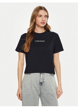Guess T-Shirt W5RI42 K8HM0 Niebieski Regular Fit ze sklepu MODIVO w kategorii Bluzki damskie - zdjęcie 182664223