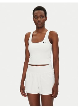 Under Armour Top Motion 6007656 Biały Slim Fit ze sklepu MODIVO w kategorii Bluzki damskie - zdjęcie 182664343