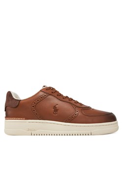 Polo Ralph Lauren Sneakersy Masters Court 809960990002 Brązowy ze sklepu MODIVO w kategorii Buty sportowe męskie - zdjęcie 182664592