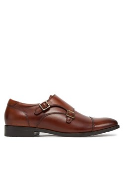 Aldo Półbuty Holtlanflex 13180581 Brązowy ze sklepu MODIVO w kategorii Buty eleganckie męskie - zdjęcie 182664781