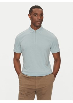 Selected Homme Polo Fave 16079026 Błękitny Regular Fit ze sklepu MODIVO w kategorii T-shirty męskie - zdjęcie 182664820