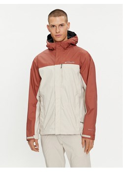 Columbia Kurtka przeciwdeszczowa Pouring Adventure™ II 1760061 Beżowy Regular Fit ze sklepu MODIVO w kategorii Kurtki męskie - zdjęcie 182664824