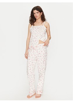 LAUREN RALPH LAUREN Piżama ILN72408 Écru Regular Fit ze sklepu MODIVO w kategorii Piżamy damskie - zdjęcie 182664842