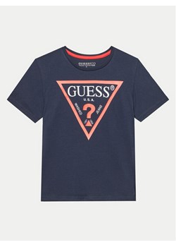 Guess T-Shirt L73I55 K8HM0 Niebieski Regular Fit - id: 0000303929015 - marki Guess - 182664863 Guess T-Shirt L73I55 K8HM0 Niebieski Regular Fit ze sklepu MODIVO w kategorii T-shirty chłopięce - zdjęcie 182664863