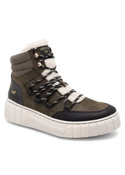Mustang Sneakersy 1446-601 Khaki ze sklepu MODIVO w kategorii Śniegowce damskie - zdjęcie 182664882