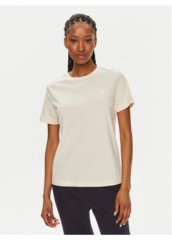 Gant T-Shirt Tonal Shield 4200262 Beżowy Regular Fit ze sklepu MODIVO w kategorii Bluzki damskie - zdjęcie 182664892