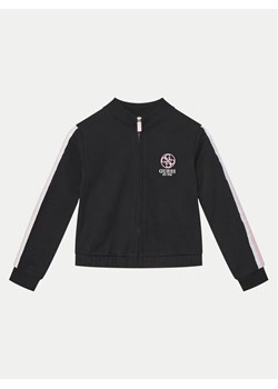 Guess Bluza J5RQ01 KAD74 Czarny Regular Fit ze sklepu MODIVO w kategorii Bluzy chłopięce - zdjęcie 182664893