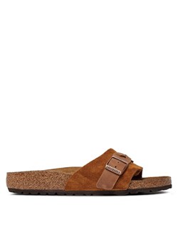 Birkenstock Klapki Oita Braided 1026742 Brązowy ze sklepu MODIVO w kategorii Klapki damskie - zdjęcie 182664900