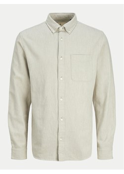 Jack&Jones Junior Koszula Blubrook 12263274 Écru Comfort Fit ze sklepu MODIVO w kategorii Koszule chłopięce - zdjęcie 182664904