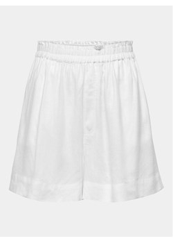 ONLY Szorty materiałowe 15259587 Biały Regular Fit ze sklepu MODIVO w kategorii Szorty - zdjęcie 182664920