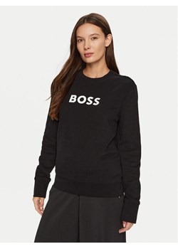 Boss Bluza C_Elaboss_6 50501154 Czarny Regular Fit ze sklepu MODIVO w kategorii Bluzy damskie - zdjęcie 182665114