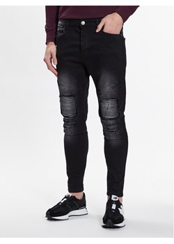Brave Soul Jeansy MJN-BIKERCHARC Czarny Skinny Fit - id: 0000302350377 - marki BRAVE SOUL - 182665150 Brave Soul Jeansy MJN-BIKERCHARC Czarny Skinny Fit ze sklepu MODIVO w kategorii Jeansy męskie - zdjęcie 182665150