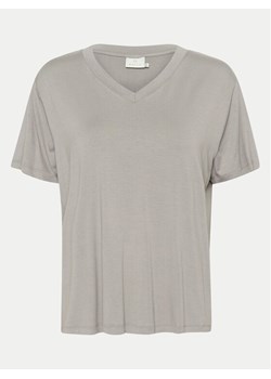 Kaffe T-Shirt Frida 10508581 Szary Regular Fit ze sklepu MODIVO w kategorii Bluzki damskie - zdjęcie 182665163