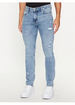 Just Cavalli Jeansy 75OAB5J0 Niebieski Slim Fit ze sklepu MODIVO w kategorii Jeansy męskie - zdjęcie 182665230