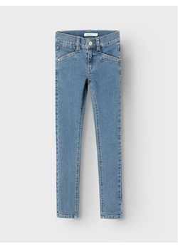 NAME IT Jeansy Polly 13226533 Niebieski Skinny Fit ze sklepu MODIVO w kategorii Spodnie dziewczęce - zdjęcie 182665251