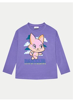 Coccodrillo Bluzka ZC4143110VGA Fioletowy Regular Fit ze sklepu MODIVO w kategorii Bluzki dziewczęce - zdjęcie 182665430