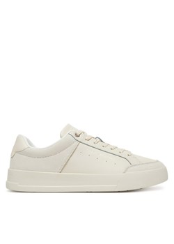 Tommy Hilfiger Sneakersy Court Mix Lnubuck FM0FM05410 Beżowy ze sklepu MODIVO w kategorii Buty sportowe męskie - zdjęcie 182665480