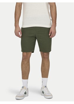 Only & Sons Szorty materiałowe Linus 22024967 Khaki Loose Fit ze sklepu MODIVO w kategorii Spodenki męskie - zdjęcie 182665571