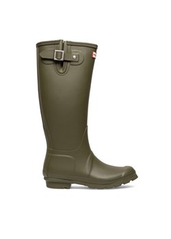 Hunter Kalosze HFW-004 Khaki ze sklepu MODIVO w kategorii Kalosze damskie - zdjęcie 182665610