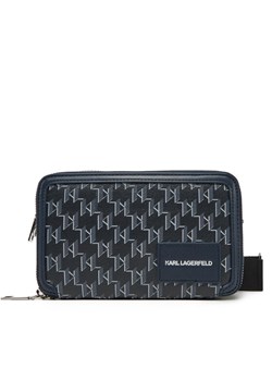KARL LAGERFELD Torebka A1W30185 Granatowy ze sklepu MODIVO w kategorii Listonoszki - zdjęcie 182665613