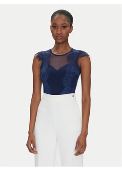 Rinascimento Body CFC0122575003 Granatowy Slim Fit ze sklepu MODIVO w kategorii Bluzki damskie - zdjęcie 182665621