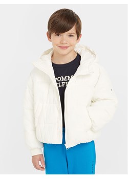 Tommy Hilfiger Kurtka zimowa New York KG0KG07551 Biały Relaxed Fit ze sklepu MODIVO w kategorii Kurtki chłopięce - zdjęcie 182665623