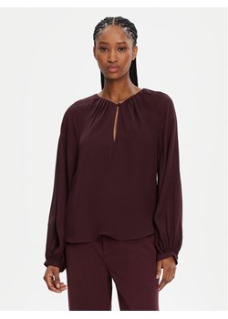 STAUD Bluzka Fabian R24F1106SG Bordowy Regular Fit ze sklepu MODIVO w kategorii Bluzki damskie - zdjęcie 182665673
