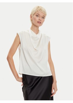 Imperial Bluzka RGJ9IDG Biały Regular Fit ze sklepu MODIVO w kategorii Bluzki damskie - zdjęcie 182665804