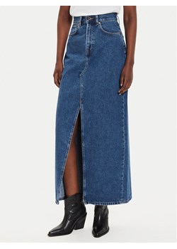 Pepe Jeans Spódnica jeansowa PL901168 Granatowy Regular Fit ze sklepu MODIVO w kategorii Spódnice - zdjęcie 182665851