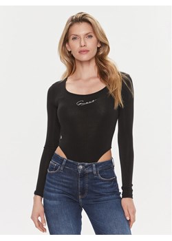 Guess Body Allycia V4RP05 KC2V0 Czarny Slim Fit ze sklepu MODIVO w kategorii Bluzki damskie - zdjęcie 182665960