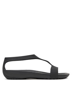 Crocs Sandały SERENA SANDAL 205469-060 Czarny ze sklepu MODIVO w kategorii Sandały damskie - zdjęcie 182665962
