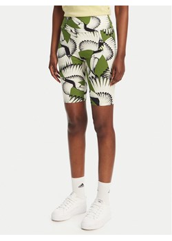 adidas Kolarki FARM JD6286 Zielony Slim Fit ze sklepu MODIVO w kategorii Szorty - zdjęcie 182665973