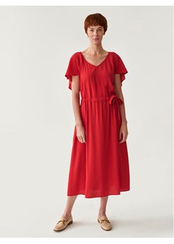 Tatuum Sukienka codzienna Osta T2214.192 Czerwony Regular Fit ze sklepu MODIVO w kategorii Sukienki - zdjęcie 182666062