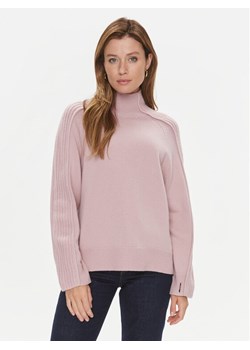 Calvin Klein Golf K20K205985 Różowy Relaxed Fit ze sklepu MODIVO w kategorii Swetry damskie - zdjęcie 182666102